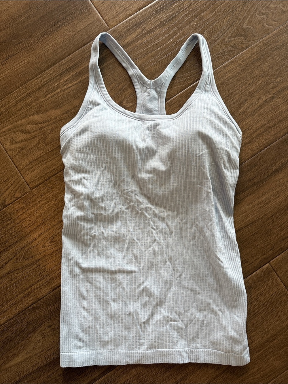 Lululemon Ebb to Street Tank 6 Light Blue